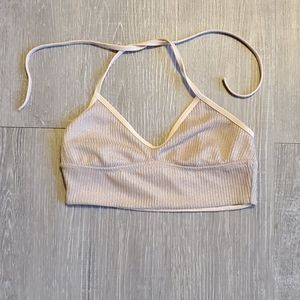 Aerie sparkly halter bralette